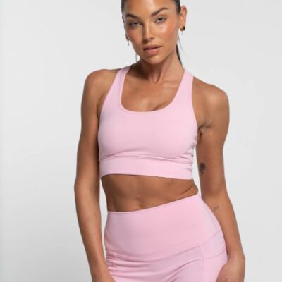 Racer Crop - Baby Pink Thumbnail