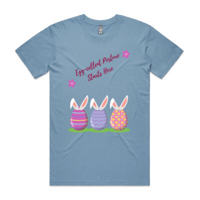 Egg-cellent Posture Easter Chiropractic Shirt  Thumbnail
