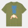 Heavyweight Cotton Unisex Garment Dyed T-Shirt Thumbnail